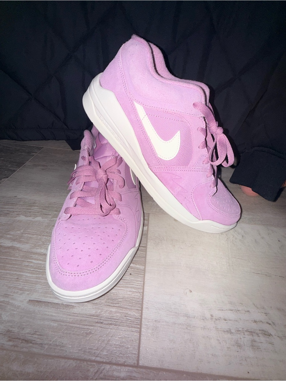 Air Jordan Stadium 90 Women’s 10 Purple Orchid Suede Sneakers NEW HJ4406-500
